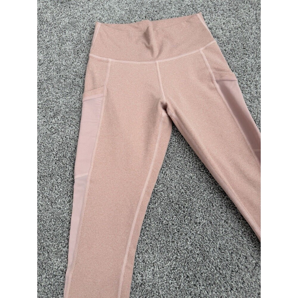 Fabletics On-The-Go PowerHold® Medium-Rise Capri | Rosebloom Heather | S - Picture 8 of 14